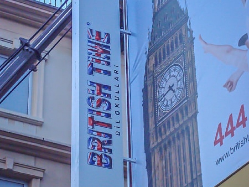 Cephe Giydirme 9 British Time Bakırköy tabela