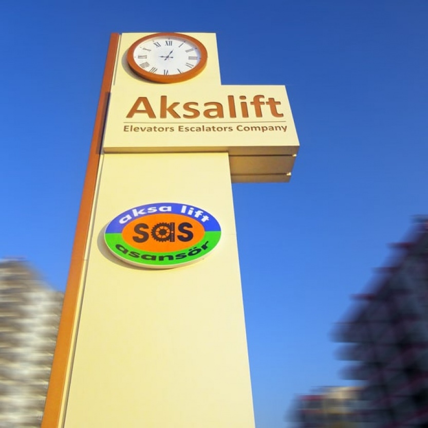 Totem Tabela 4 Aksa Lift Asansor